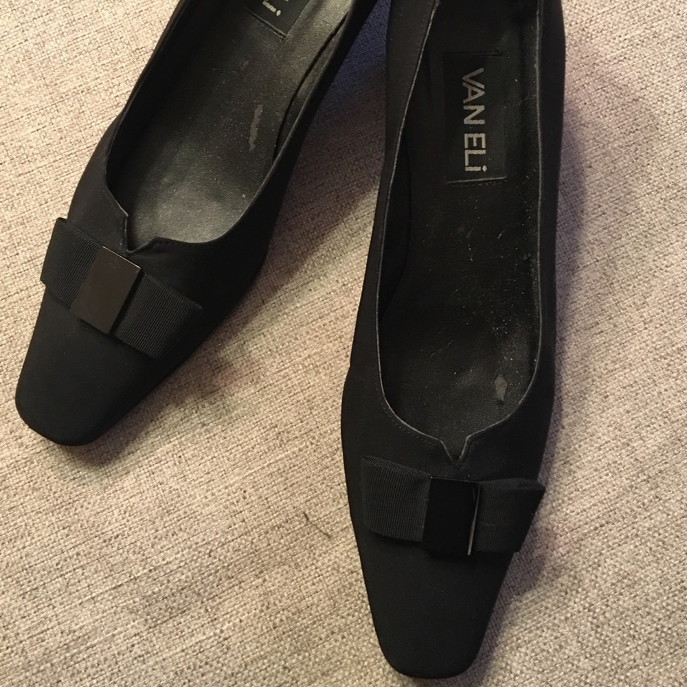 Beautiful VanEli Black Heels, 8.5N